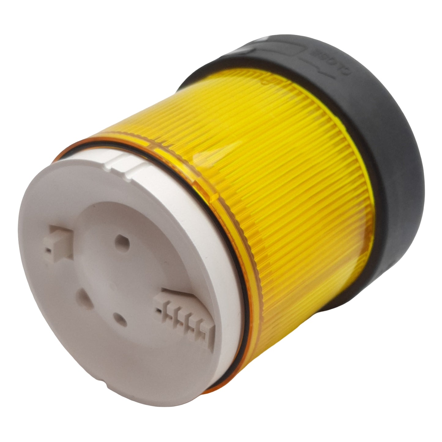 Used Schneider XVBC38CA Light Tower Indicator Bank Yellow, ø70mm, 12-230VAC *No Bulb*