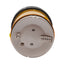 Used Schneider XVBC38CA Light Tower Indicator Bank Yellow, ø70mm, 12-230VAC *No Bulb*