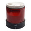 Used Schneider XVBC34CA Light Tower Indicator Bank Red, ø70mm, 12-230VAC, *No Bulb*