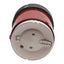 Used Schneider XVBC34CA Light Tower Indicator Bank Red, ø70mm, 12-230VAC, *No Bulb*