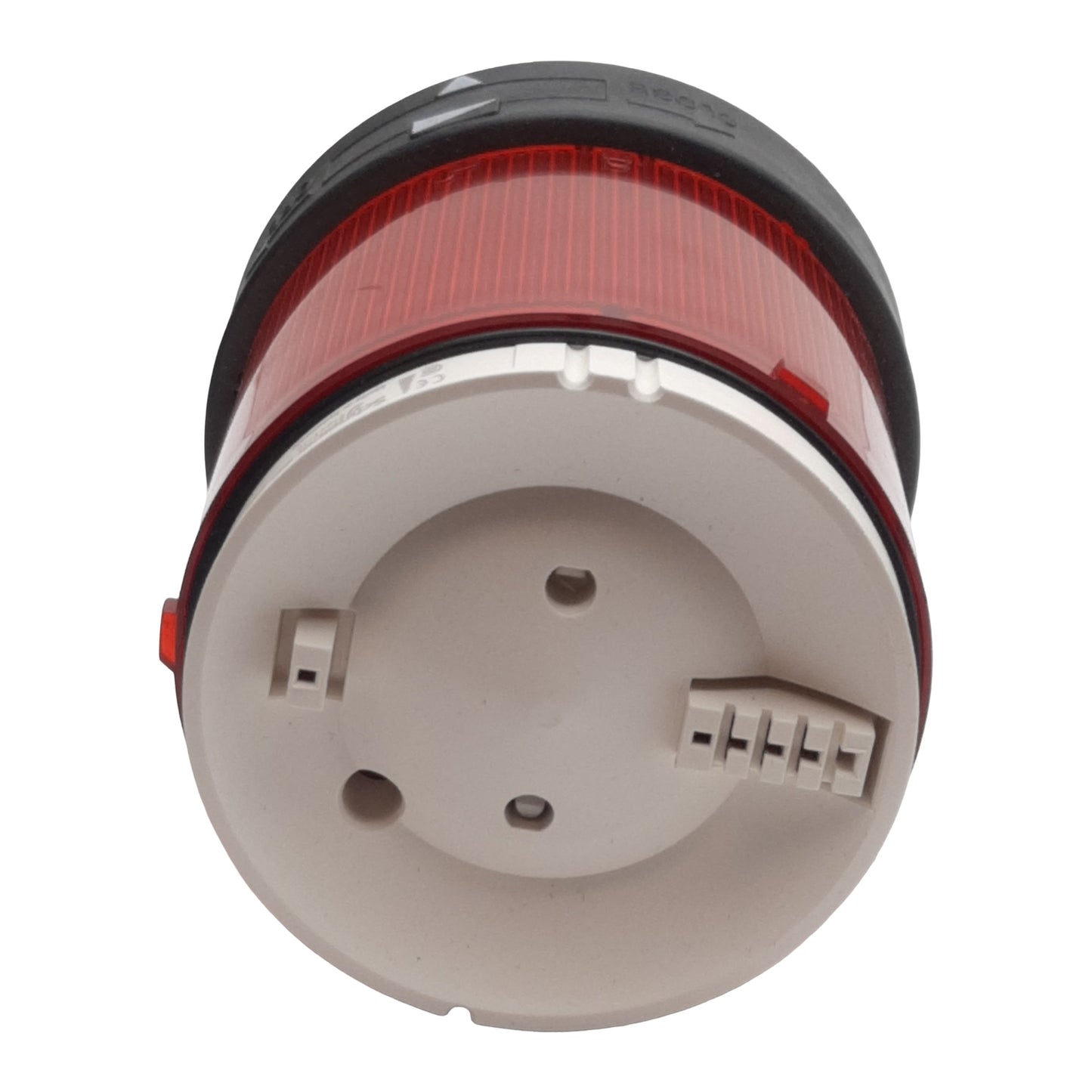 Used Schneider XVBC34CA Light Tower Indicator Bank Red, ø70mm, 12-230VAC, *No Bulb*