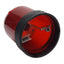 Used Schneider XVBC34CA Light Tower Indicator Bank Red, ø70mm, 12-230VAC, *No Bulb*