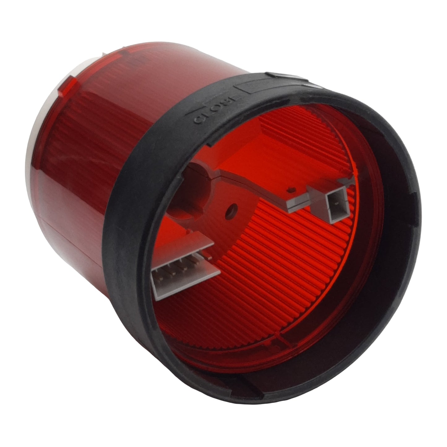 Used Schneider XVBC34CA Light Tower Indicator Bank Red, ø70mm, 12-230VAC, *No Bulb*