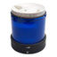 Used Schneider XVBC36CA Light Tower Indicator Bank, Blue, ø70mm, 12-230VAC, *No Bulb*