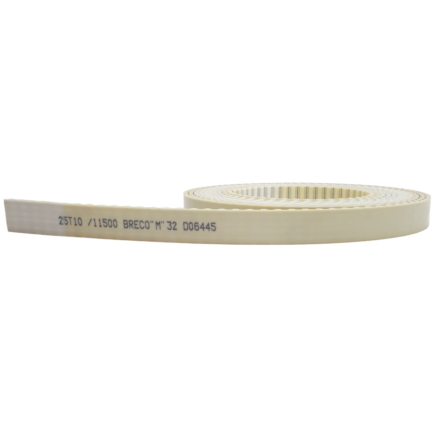 Used Brecoflex 25T10/11500 Open-Ended Timing Belt 1in Width, 18ft Length, 560 Teeth