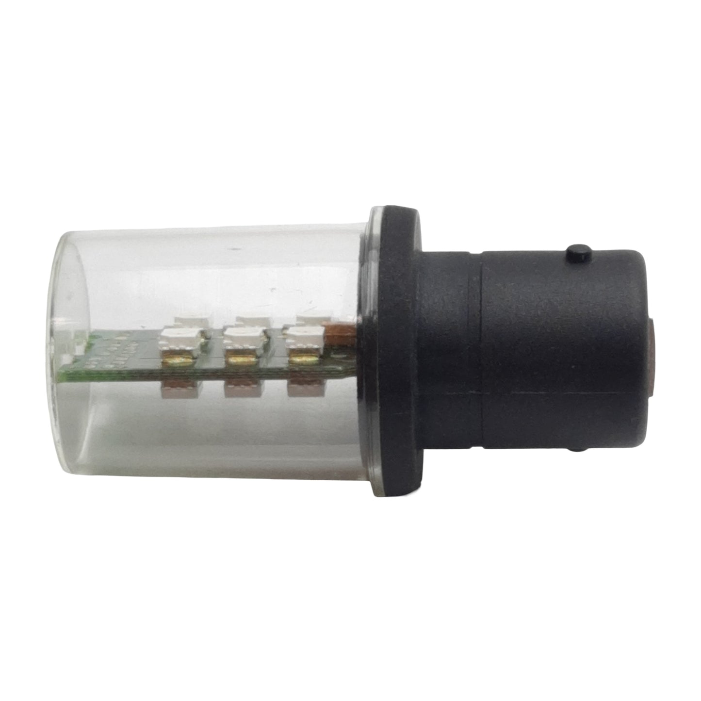 Used Schneider DL1-BDB4 LED Bulb, Red, Harmony XVB, BA 15d, Steady, 24VAC/VDC 47mA