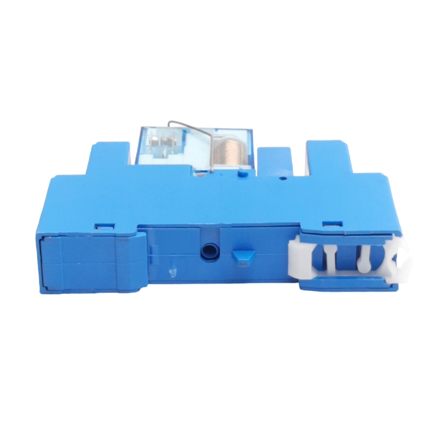 Used Finder 40.52S Relay W/ Socket & Interface, 1CO (SPDT), 8A 250VAC, 24VDC Coil