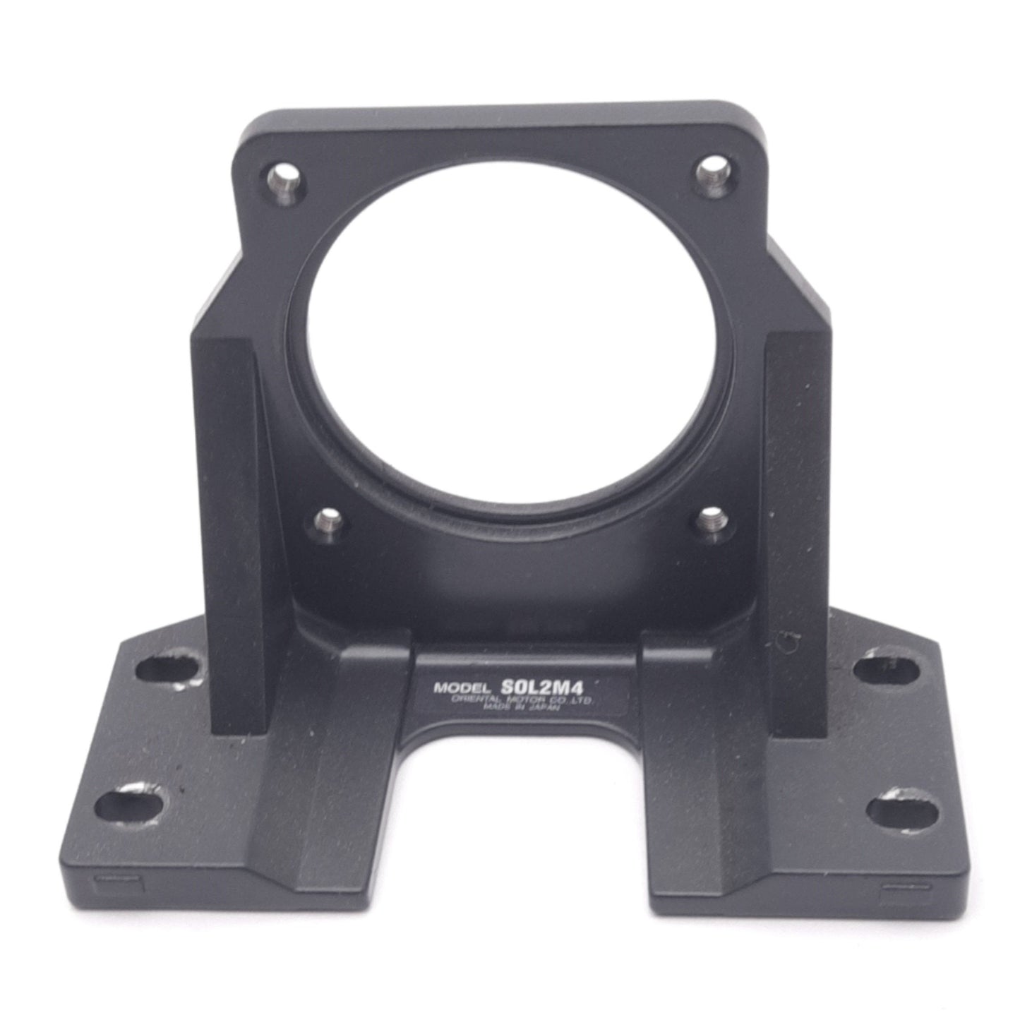 Used Oriental Motor SOL2M4 Motor Mounting Bracket for SOL 60mm Motor, ø50mm Hole