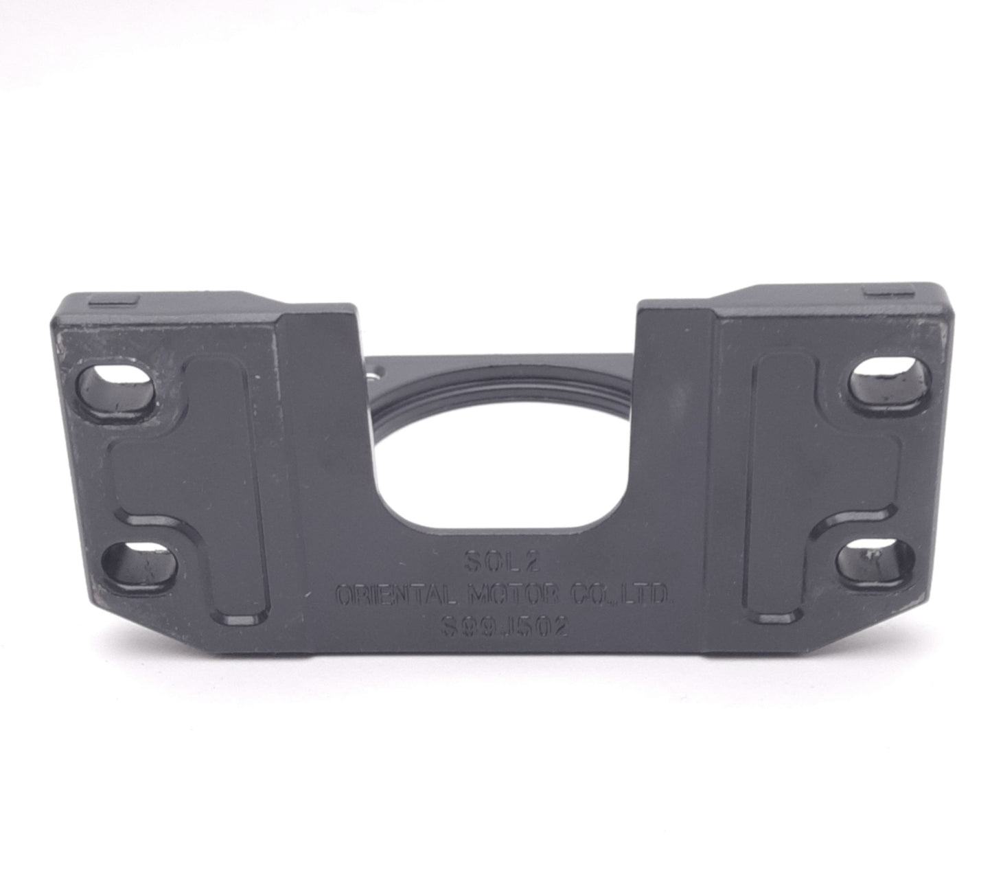 Used Oriental Motor SOL2M4 Motor Mounting Bracket for SOL 60mm Motor, ø50mm Hole