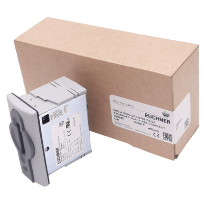 New Euchner EKS-A-IEXA-G01-ST02/03/04 Electronic Key Adapter, 24VDC, Ethernet