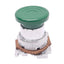 New – Open box Eaton 10250T123 Green Push Button Operator, ø40mm Mushroom, ø30.5mm Panel