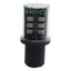 Used Schneider DL1-BDB6 LED Bulb, Blue, Harmony XVB, BA 15d, Steady, 24VAC/VDC 47mA