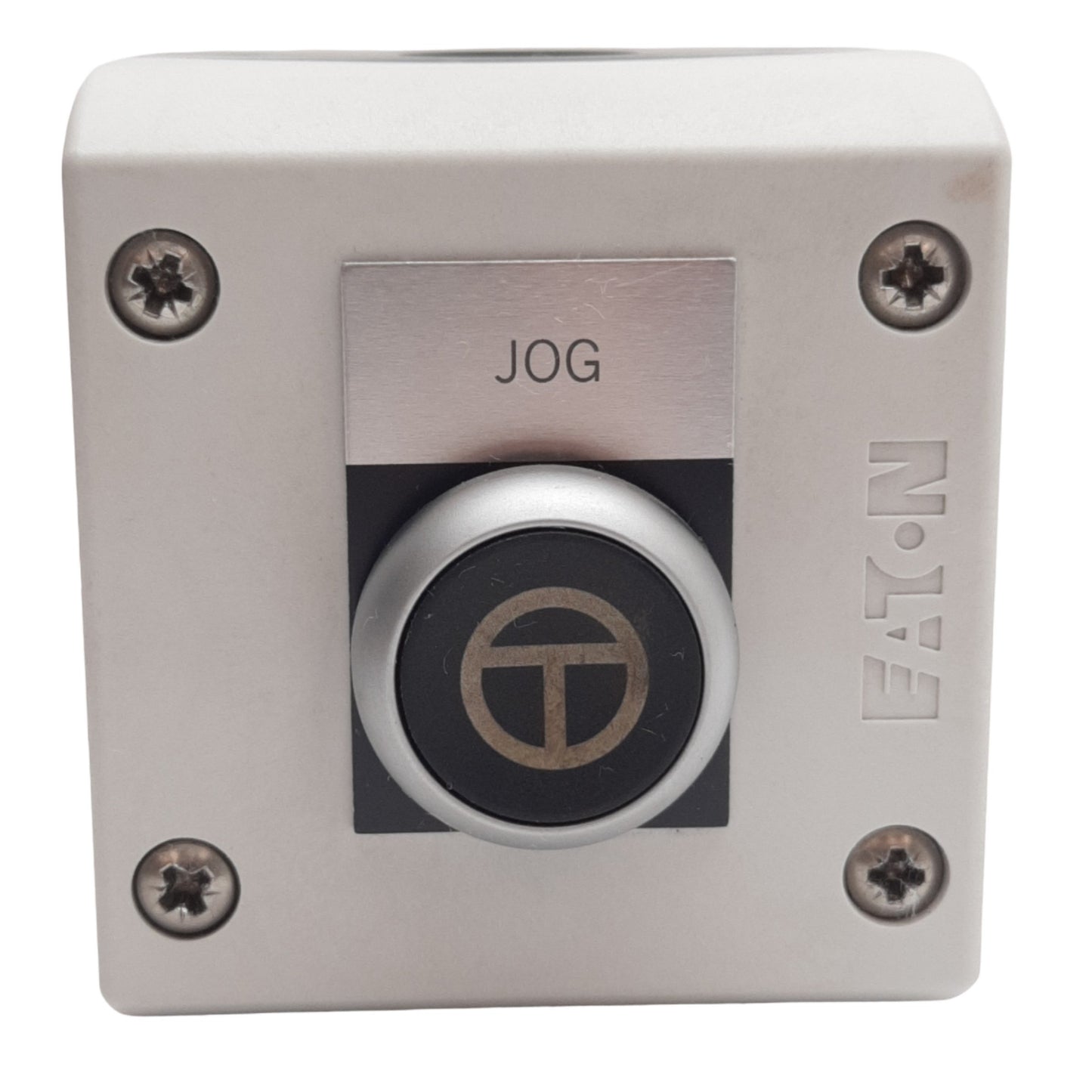 Used Eaton PC-GF20 Push Button Enclosure Momentary 1x M22-K10, 1-NO, 500V, 6A