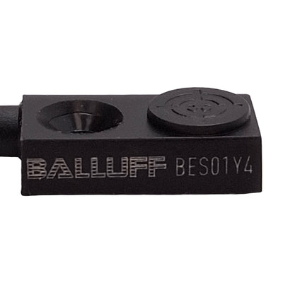 Used Balluff BES01Y4 Inductive Proximity Sensor, 1.5mm Range, NPN-NO, 1.5in Lead