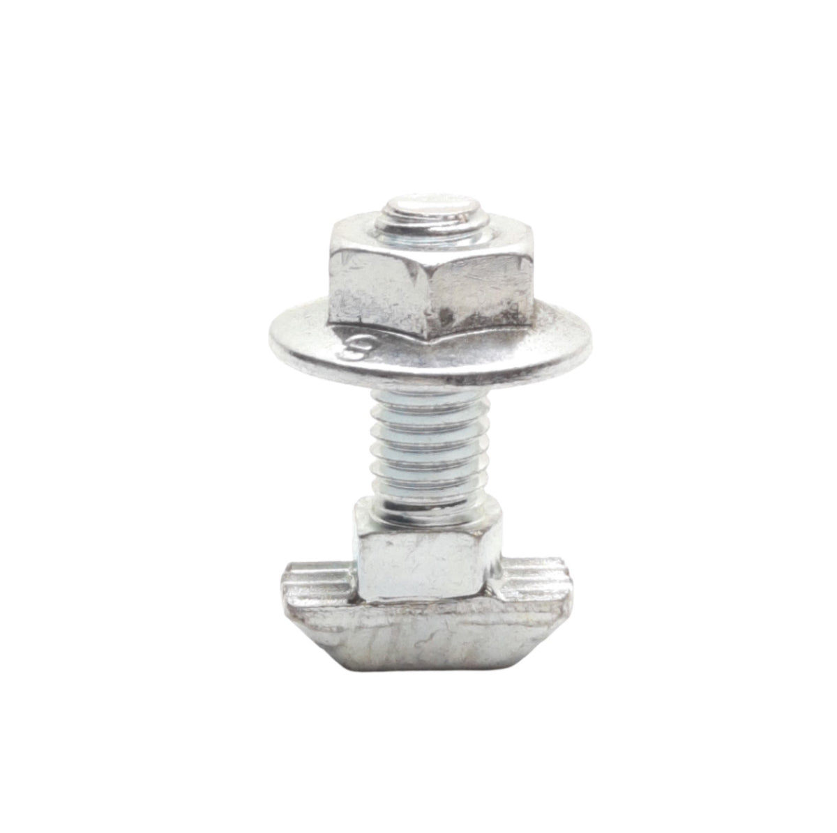 Used Lot of 30 Bosch Rexroth 8981021343 T-Bolts And Nut, 10mm Slot, 19mm L, M8x1.25