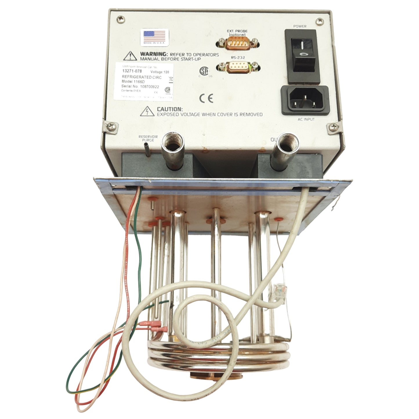 Used VWR 1166D Digital Immersion Circulator Heater Chiller Temperature Controller