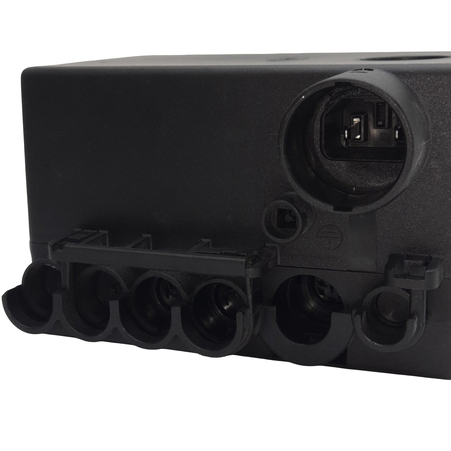 Used Linak CB9140AK2-00115 CARELINE Control Box, Black, 2.7A 120VAC, DIN Sockets