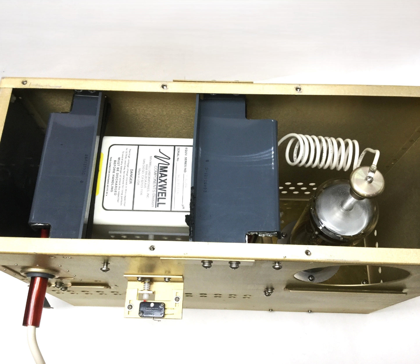 Used Lumonics LS3FAA51D Deuterium Thyratron from IMPACT 2150T Short-Pulse CO2 Laser