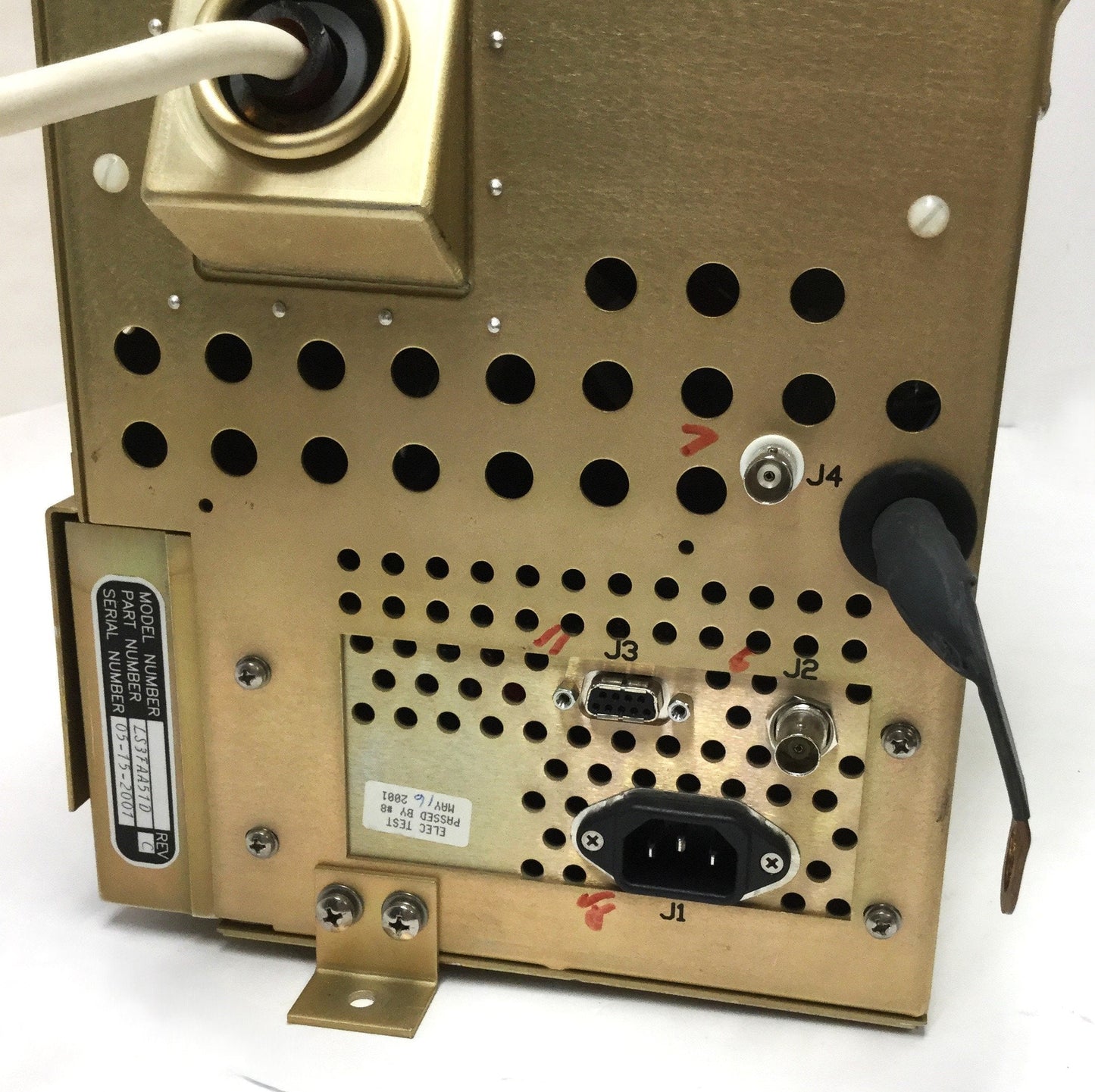 Used Lumonics LS3FAA51D Deuterium Thyratron from IMPACT 2150T Short-Pulse CO2 Laser
