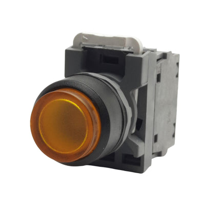 Used ABB MP3-11Y Extended Illuminated Pushbutton, 2NO, 10A 400VAC Contact, 22mm