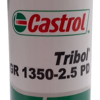 New Lot of 2 Castrol Tribol GR 1350-2.5 PD Lubricating Grease, NLGI Grade 2, 14oz