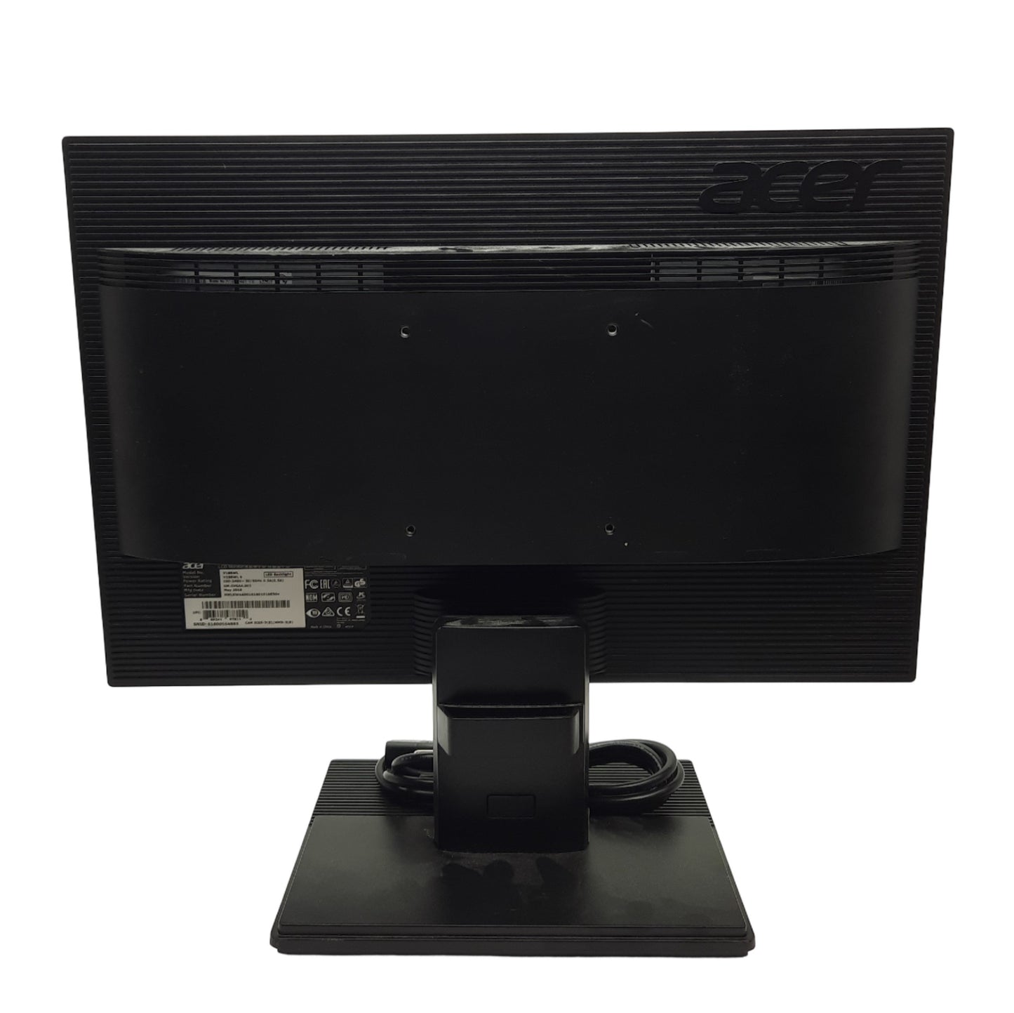 Used Acer V196WL Widescreen LCD Monitor, 19in, 1440 x 900, 100-240VAC, VGA Video