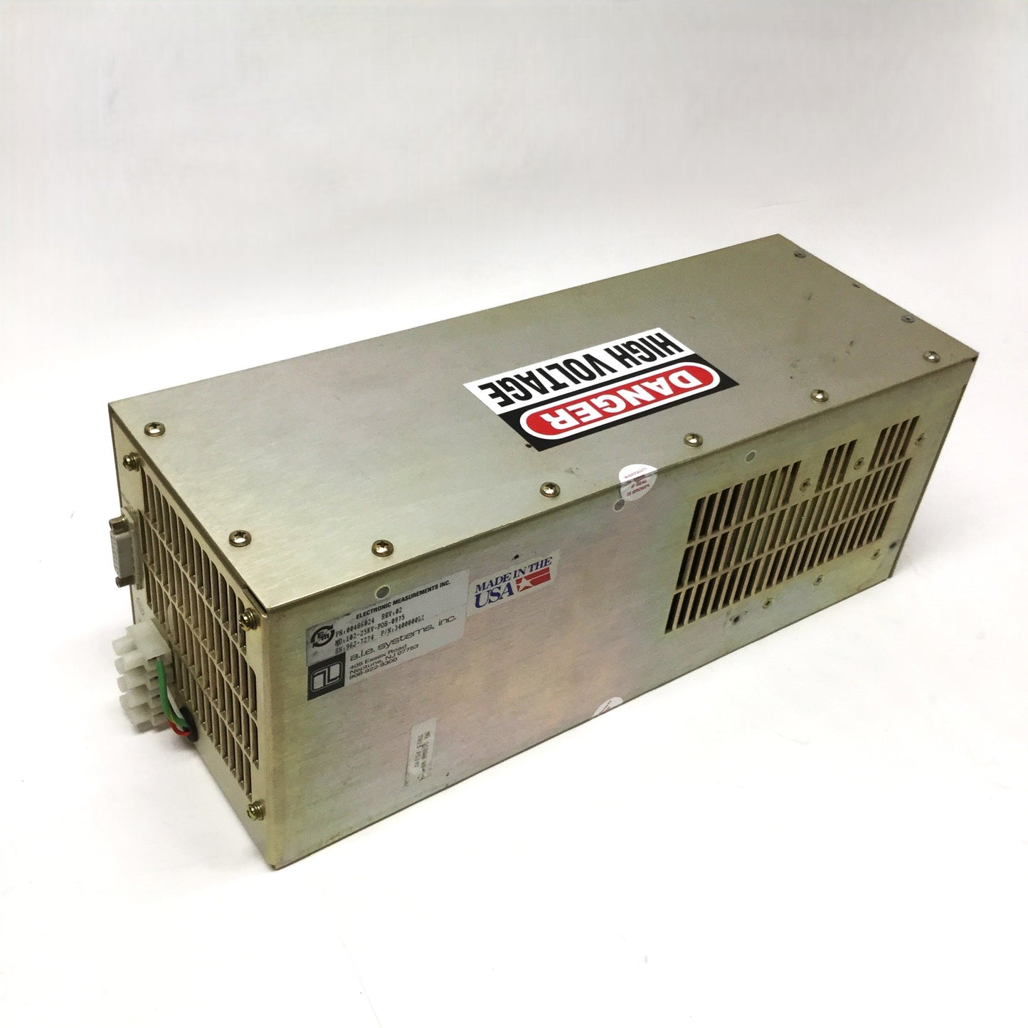 Used ALE 102-25KV-POS Power Supply +25kV from IMPACT 2150T Short-Pulse CO2 Laser