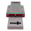 Used Hiwin MGW15H Linear Guide Assembly, 192mm Rail, 73.8x60mm Carriage, 8.93kN Load