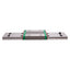 Used Hiwin MGW15H Linear Guide Assembly, 192mm Rail, 73.8x60mm Carriage, 8.93kN Load