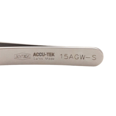 Used Aven Tools 15AGW-S Accutek Culling Tweezers, 115mm Length, Sharp Cutting Tip