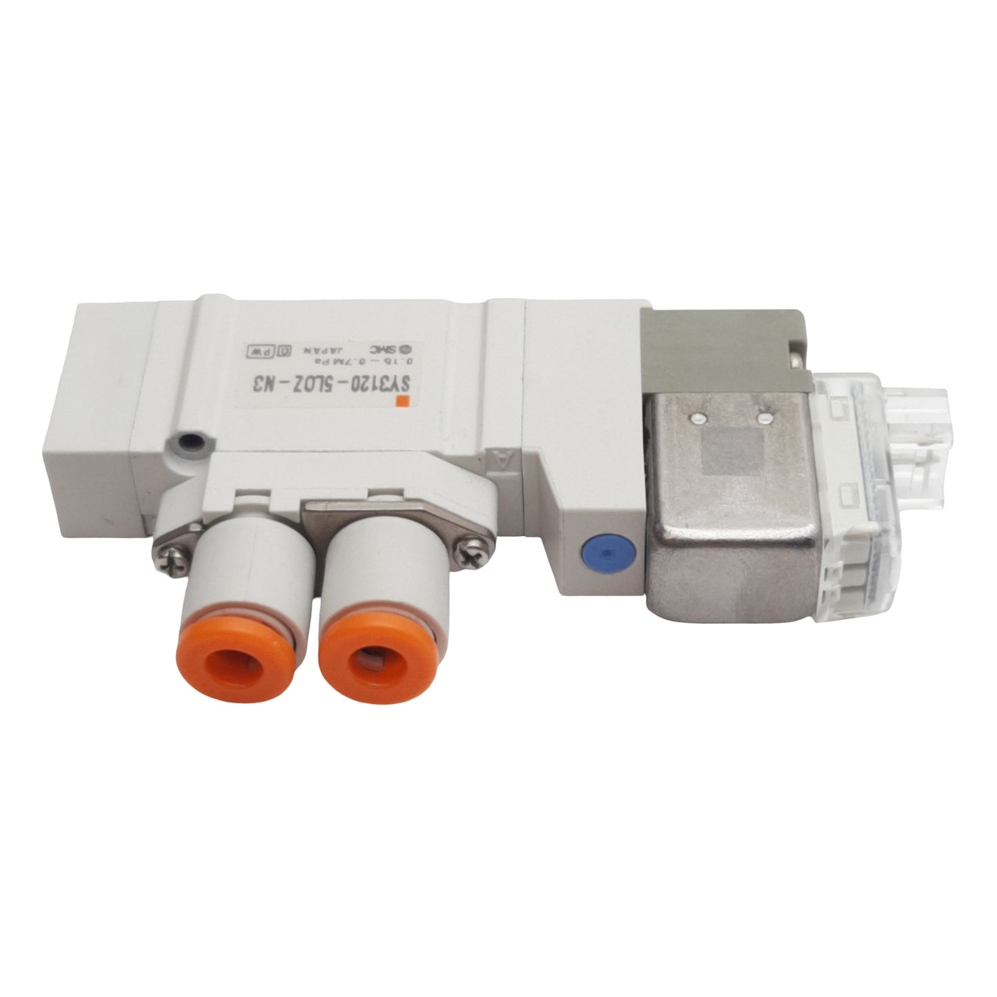 Used SMC SY3120-5LOZ-N3 Solenoid Valve 5/2-Way, 0.15-0.7MPa, M5, 24VDC Coil