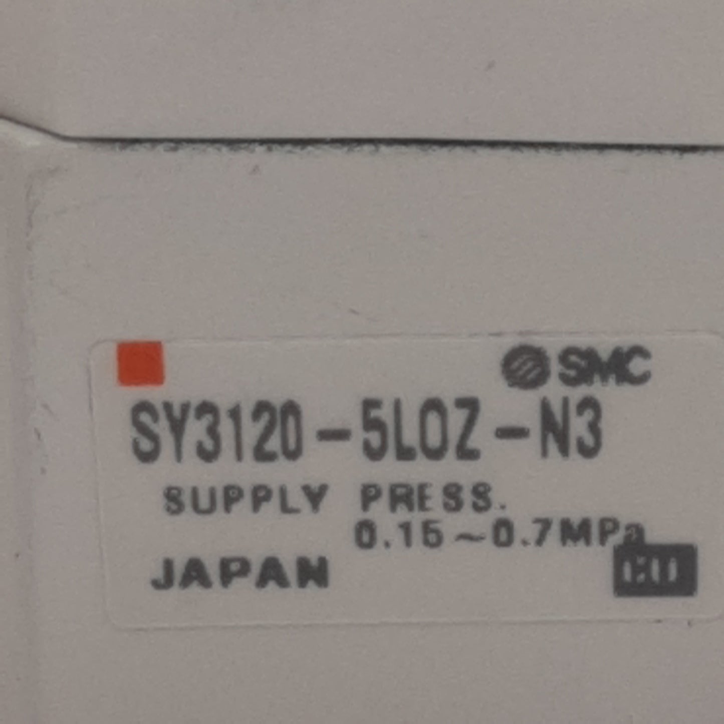 New SMC SY3120-5LOZ-N3 Solenoid Valve, 5/2-Way, 0.15-0.7MPa, M5, 24VDC Coil
