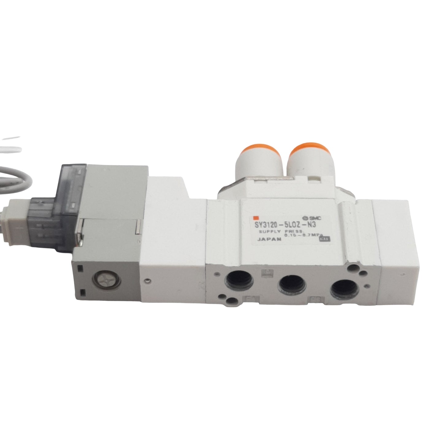 New SMC SY3120-5LOZ-N3 Solenoid Valve, 5/2-Way, 0.15-0.7MPa, M5, 24VDC Coil