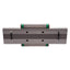 Used Hiwin MGW15H Linear Guide Assembly, 161mm Rail, 73.8x60mm Carriage, 8.93kN Load