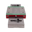 Used Hiwin MGW15H Linear Guide Assembly, 161mm Rail, 73.8x60mm Carriage, 8.93kN Load