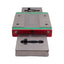Used Hiwin MGW15H Linear Guide Assembly, 161mm Rail, 73.8x60mm Carriage, 8.93kN Load