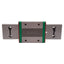 Used Hiwin MGW15H Linear Guide Assembly, 161mm Rail, 73.8x60mm Carriage, 8.93kN Load