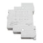 Used Finder 20.23.9.024.0000 Modular Step Relay, 1N.O+1N.C., 16A 250VAC, 24VDC Coil