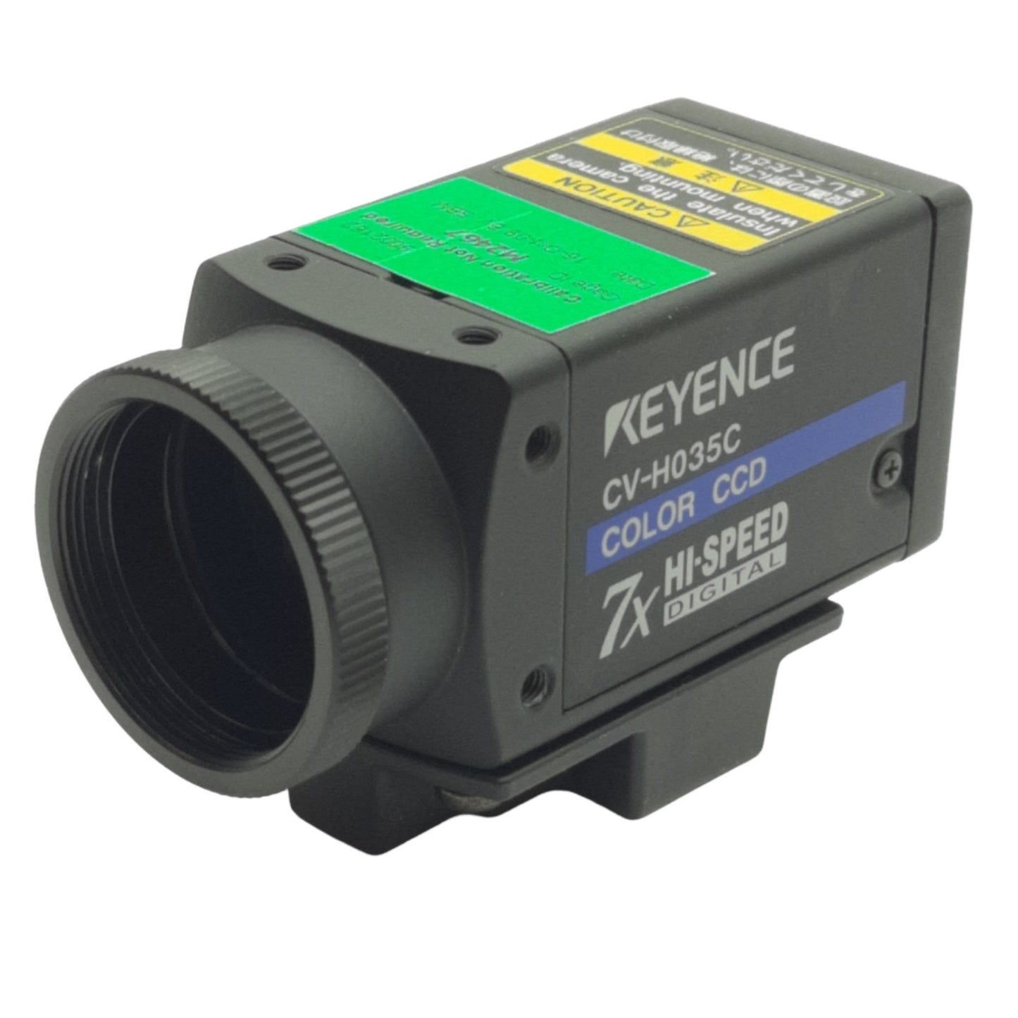 Used Keyence CV-H035C High-Speed Digital Color Camera 310,000 Pixels, 80MHz, C Mount