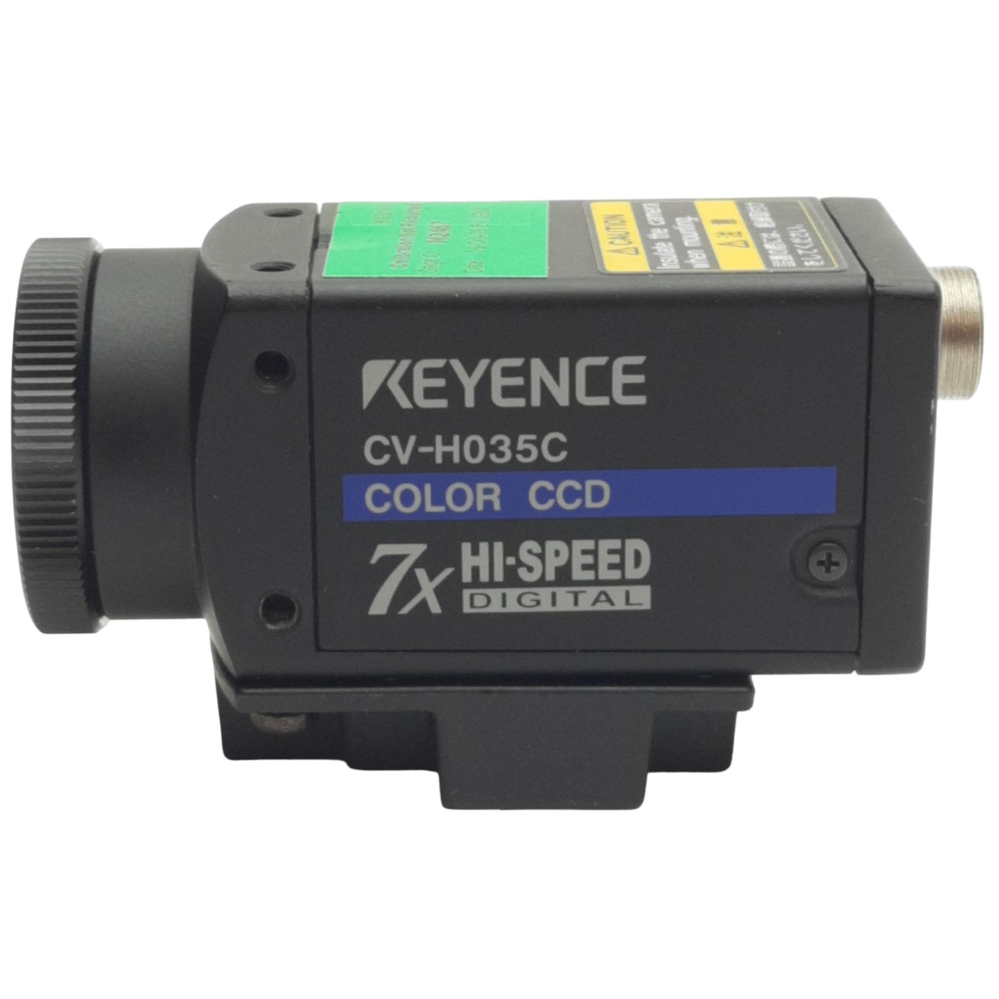 Used Keyence CV-H035C High-Speed Digital Color Camera 310,000 Pixels, 80MHz, C Mount