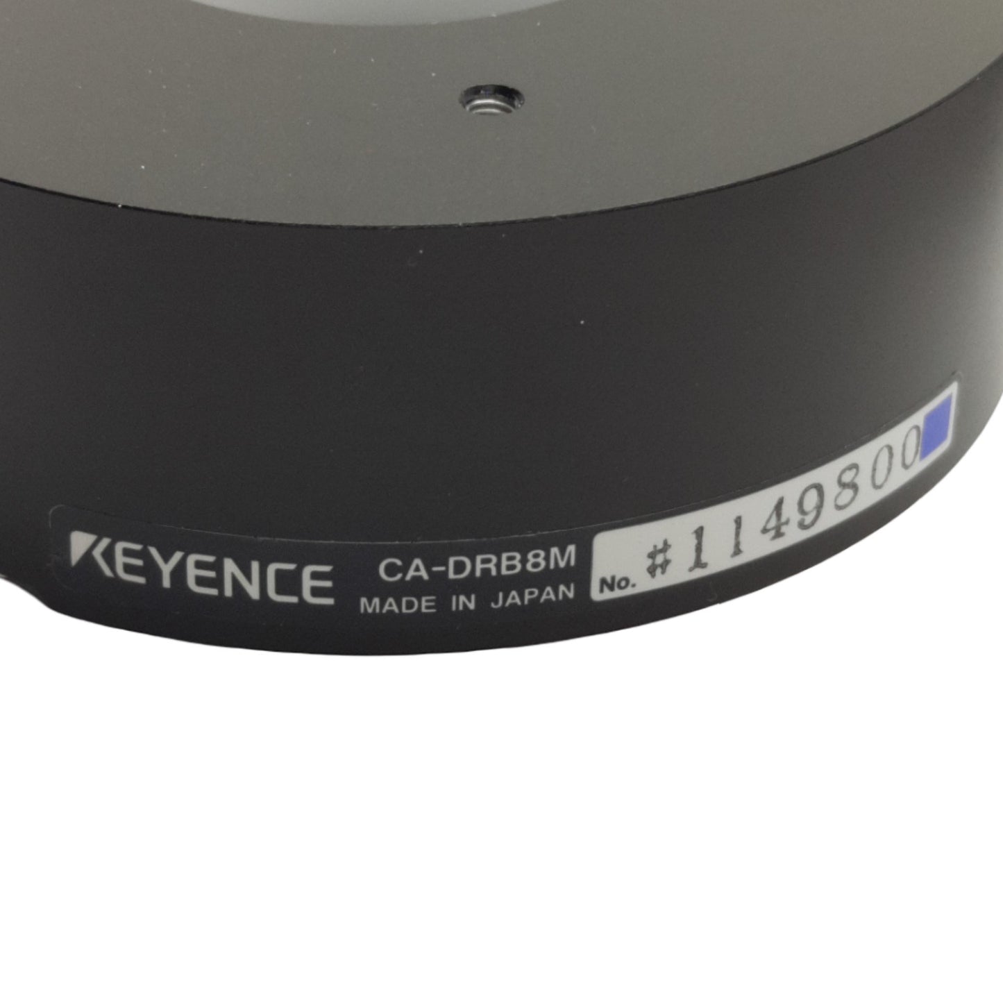 New Keyence CA-DRB8M Multi-Angle Machine Light, ø55mm ID, ø80mm OD, 12VDC, Blue