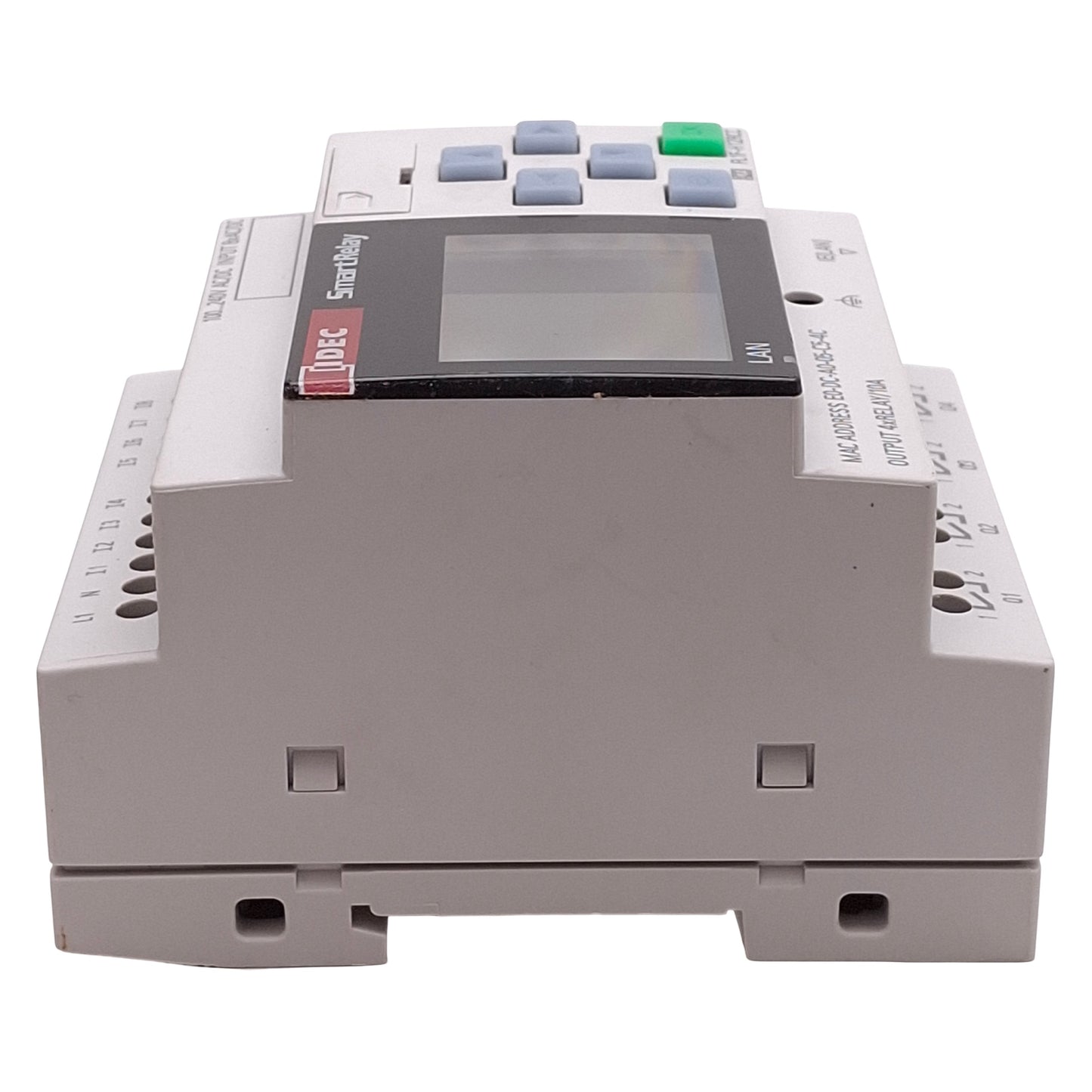 Used Idec FL1F-H12RCC SmartRelay PLC Base Module, 8-Input, 4-Output, 100-240VAC/DC