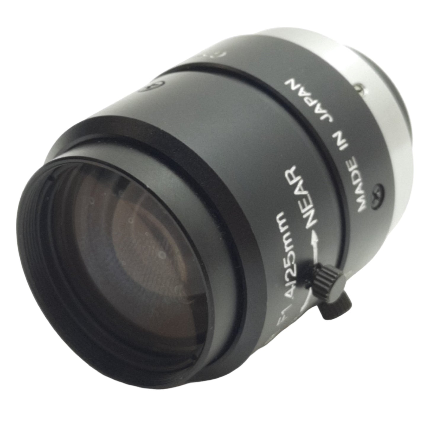 Used Keyence CA-LH25 High-Resolution Low-Distortion Lens 25mm, F1.4 to F16, C-Mount