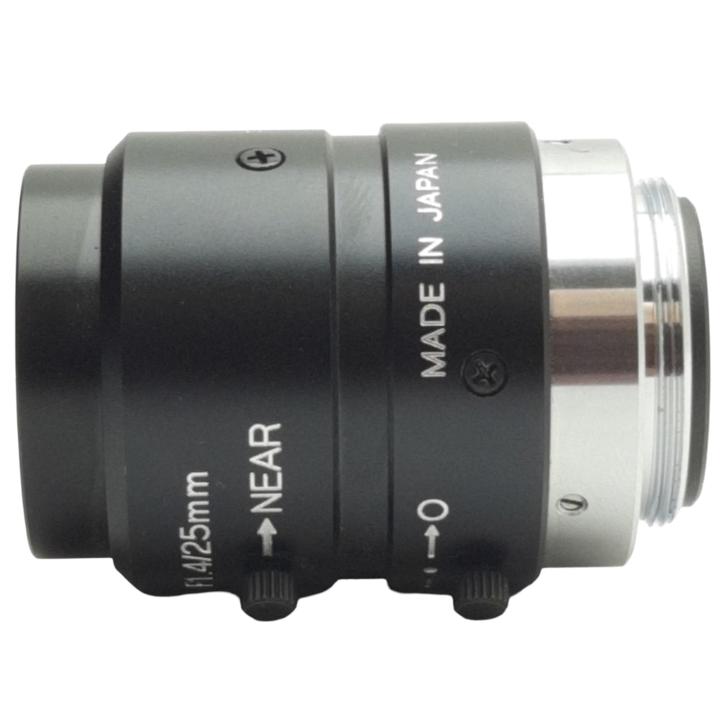 Used Keyence CA-LH25 High-Resolution Low-Distortion Lens 25mm, F1.4 to F16, C-Mount