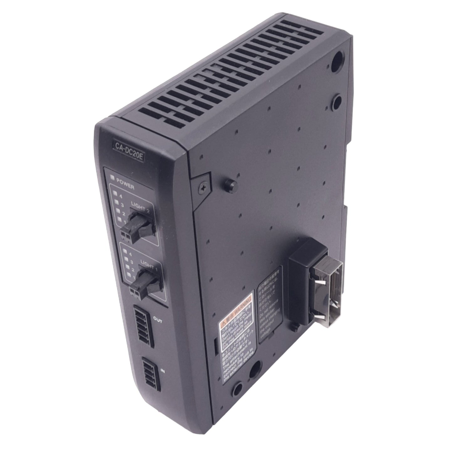 Used Keyence CA-DC20E Light Control Expansion Unit, 2-Channel, 40W Max, 24VDC