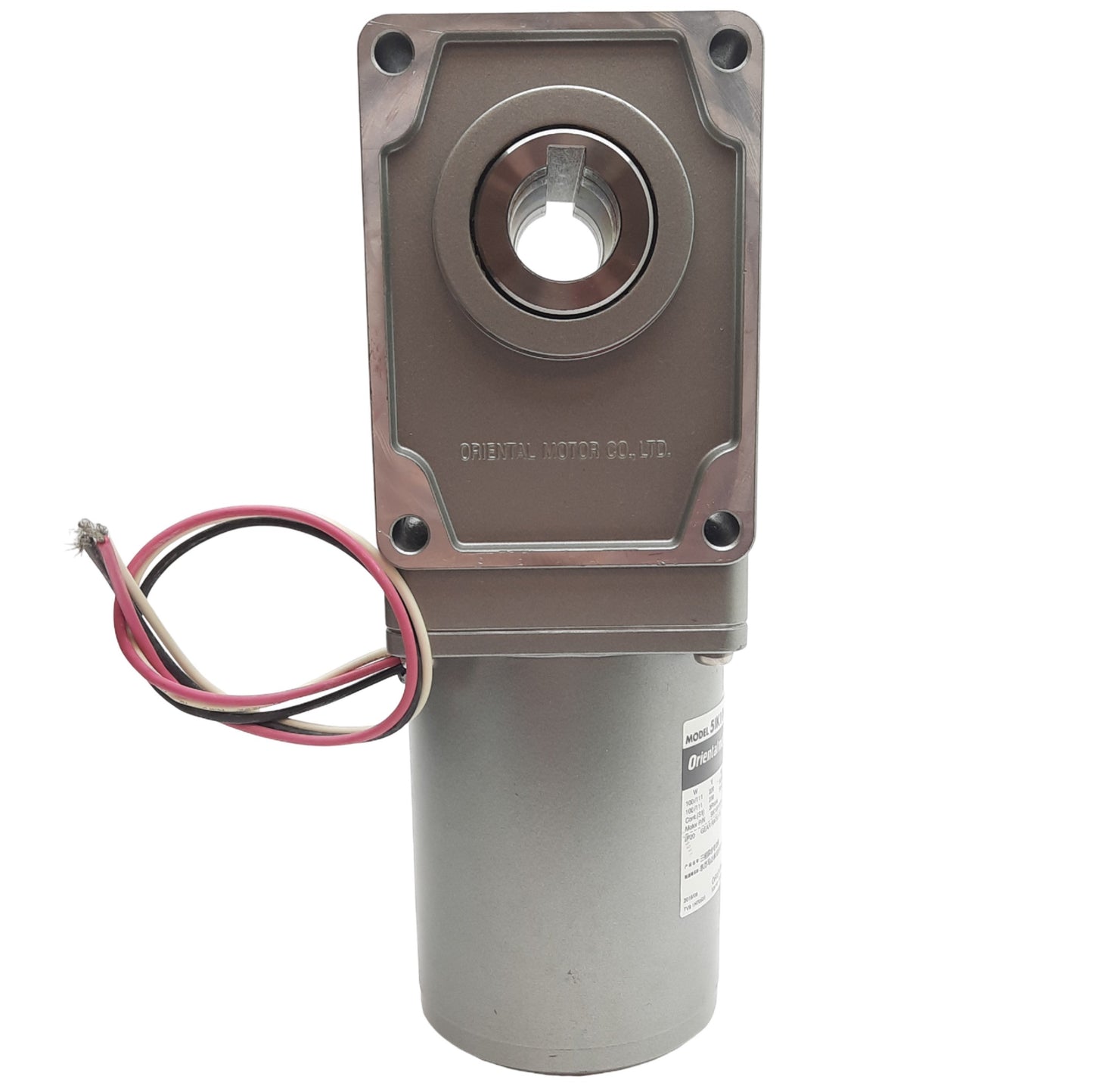 Used Oriental Motor 5IK100VES-GHR15 Induction Gear Motor 15:1, 220/230VAC 3-Phase