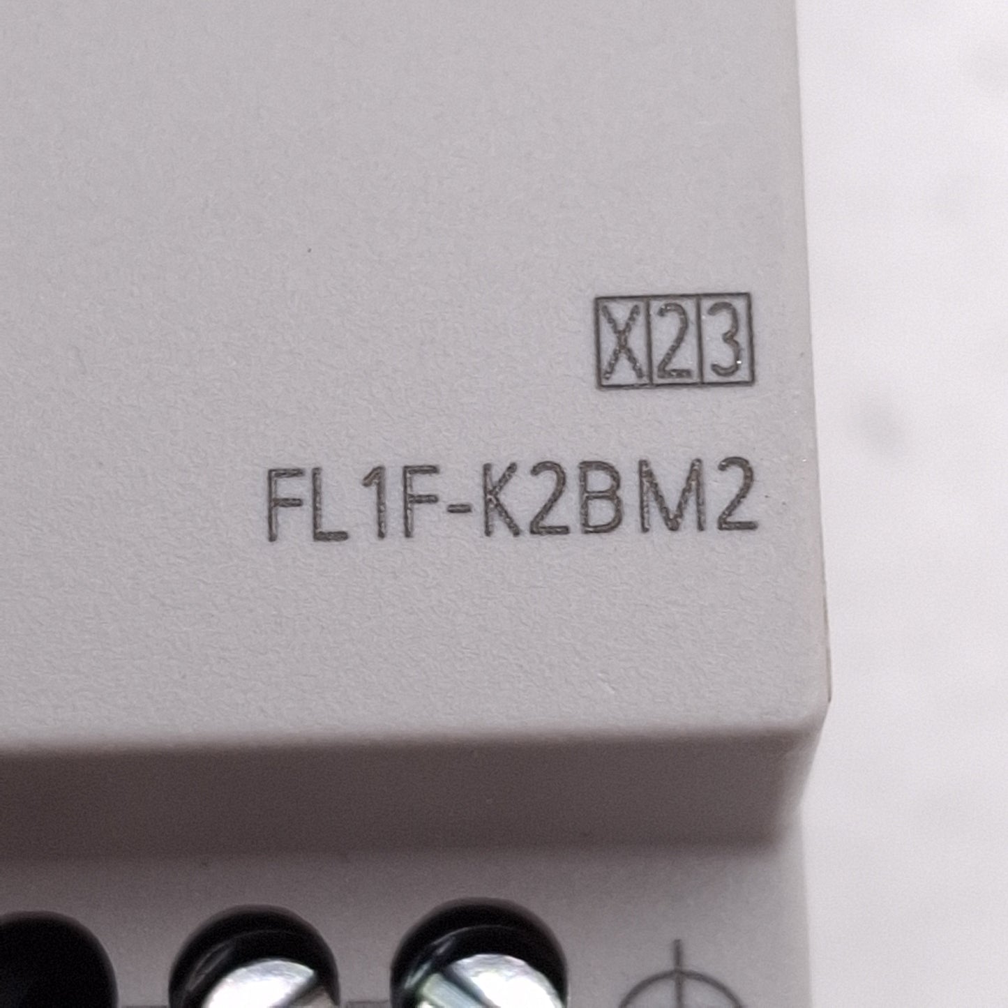 Used Idec FL1F-K2BM2 PLC Expansion Module, 2 Analog Outputs 0-10V 0/4-20mA, 24VDC