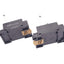 Used Lot of 2 Omron PTF14A Relay Sockets, 14-Pin, 250VAC 10A Max, DIN Rail