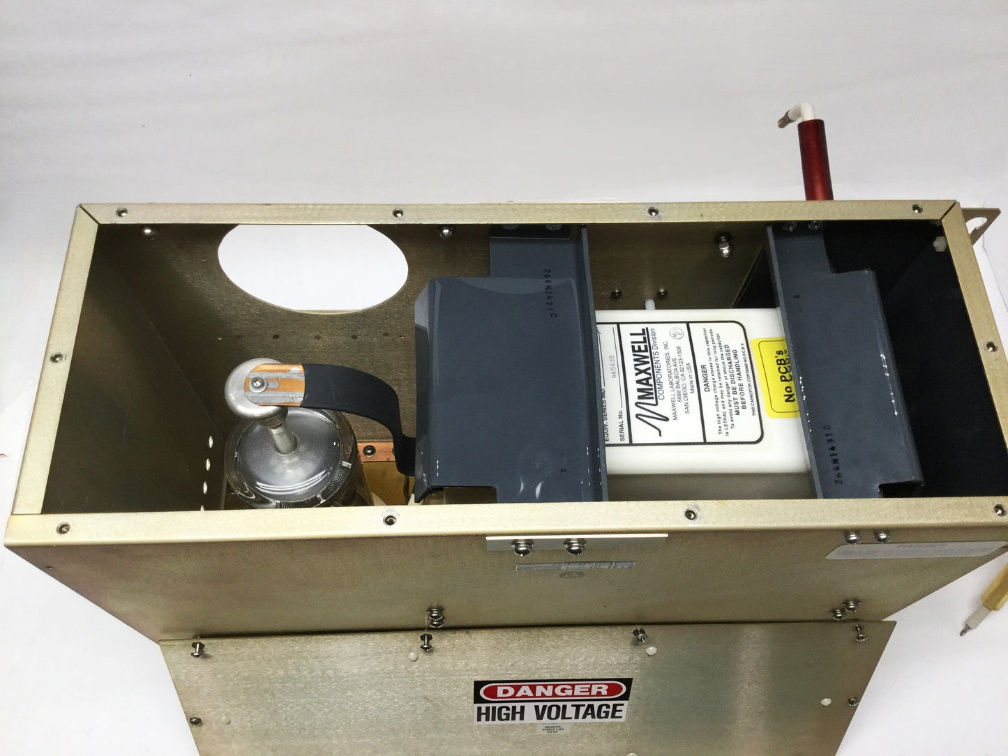 Used Lumonics 263FA331D Deuterium Thyratron from IMPACT 2015 Short-Pulse CO2 Laser
