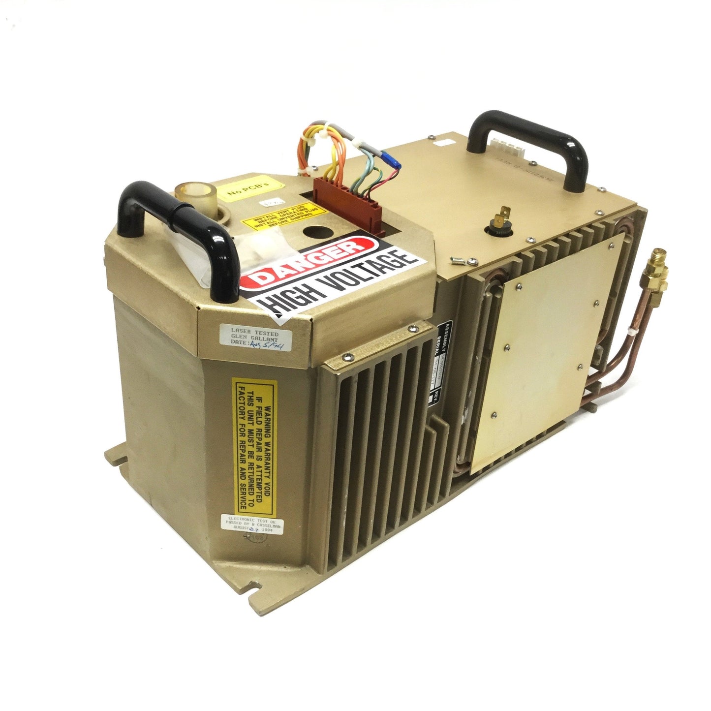 Used Lumonics Capacitor Charging Power Supply from IMPACT 2015 Short-Pulse CO2 Laser